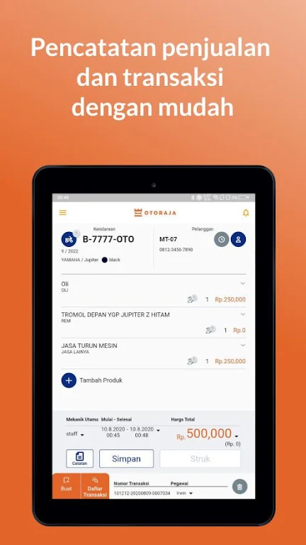 Flutter Migration & Loyalty System — Otoraja